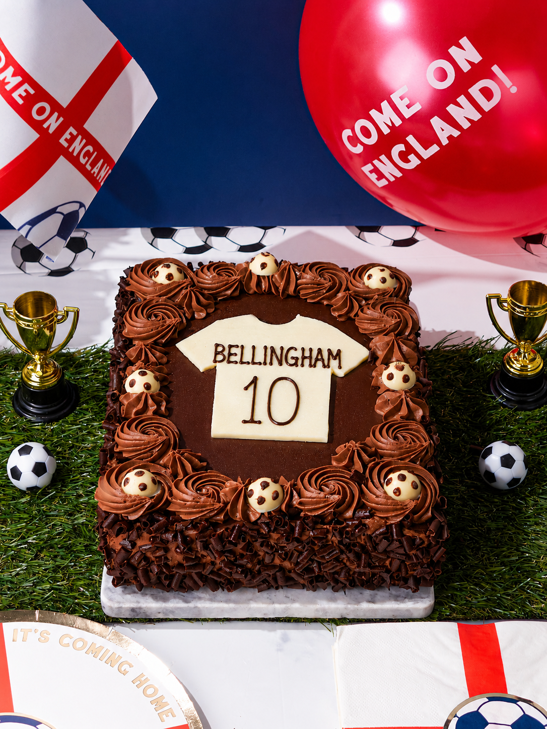 Chocolate Football Cake