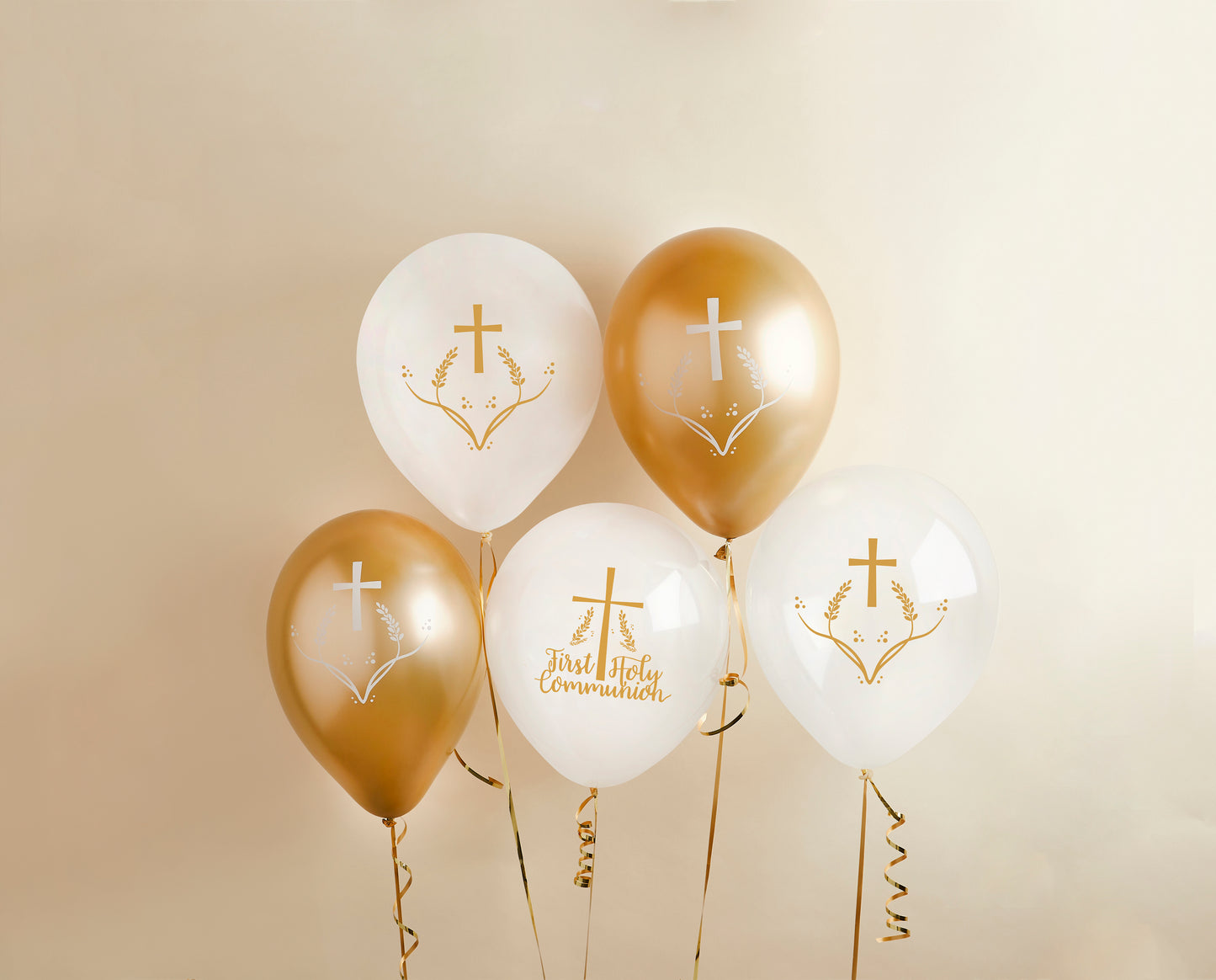 Communion 12" Latex Balloons - Pack of 5
