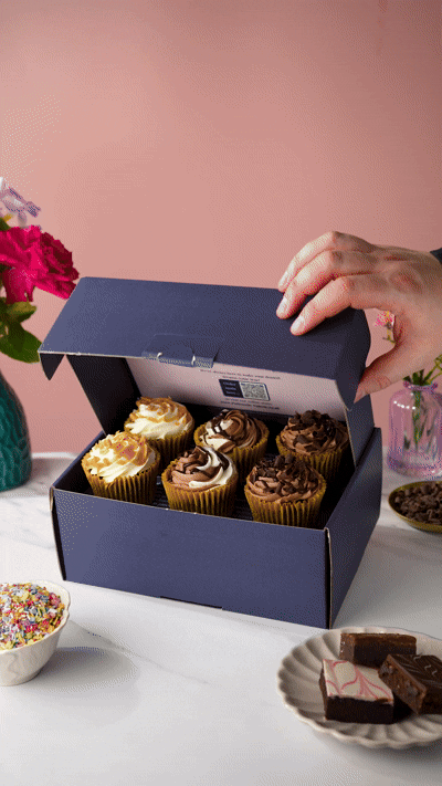 Patisserie Valerie's handmade Decadent Chocolate Lovers' Cupcakes cake delivery 