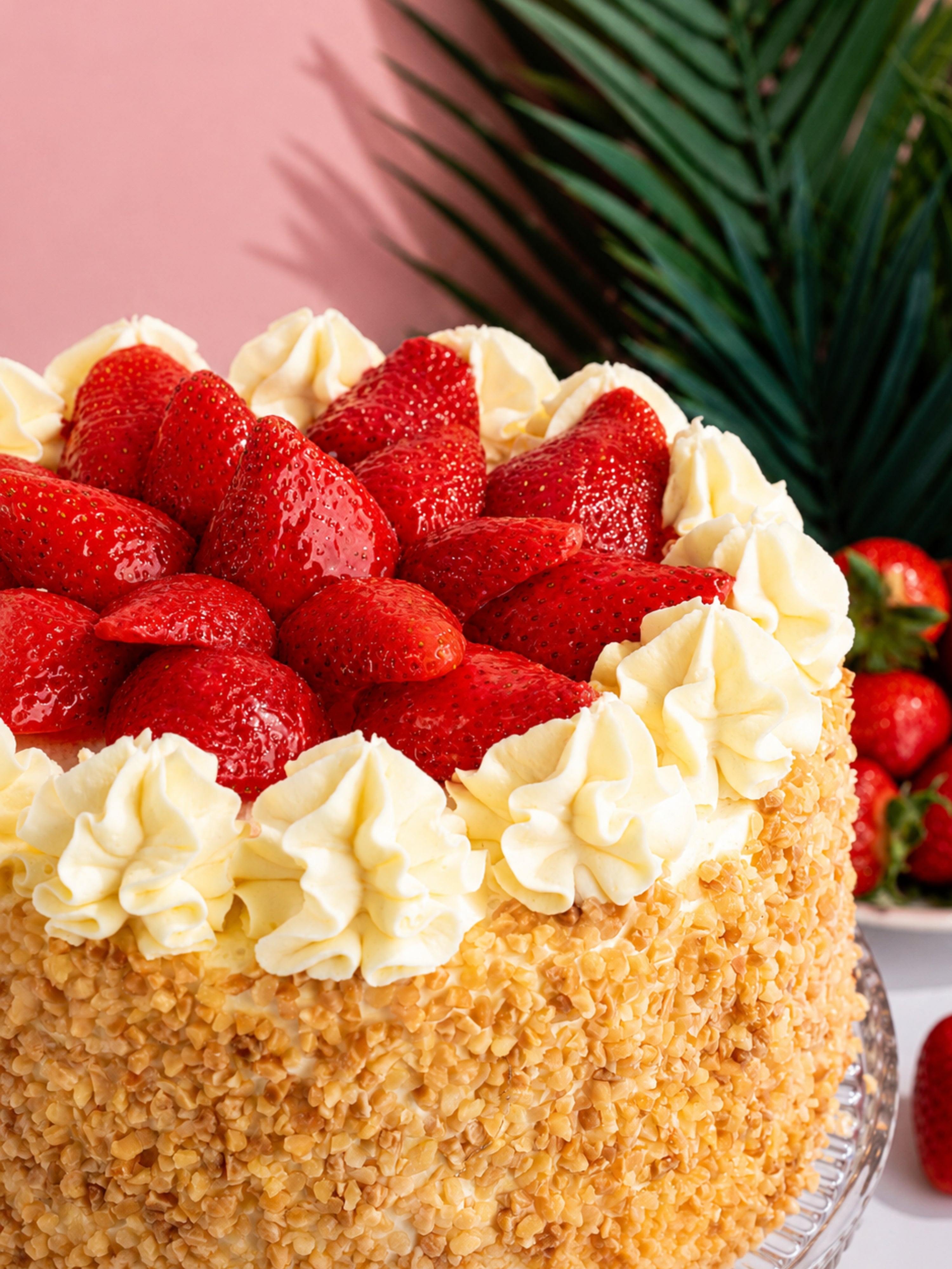 Classic Strawberry Gateau