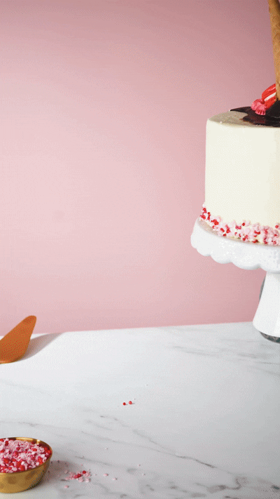 Ice Cream Cone Drip Cake