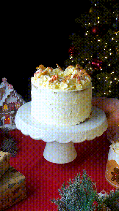 Patisserie Valerie's handmade Festive Showstopper Bundle cake delivery 