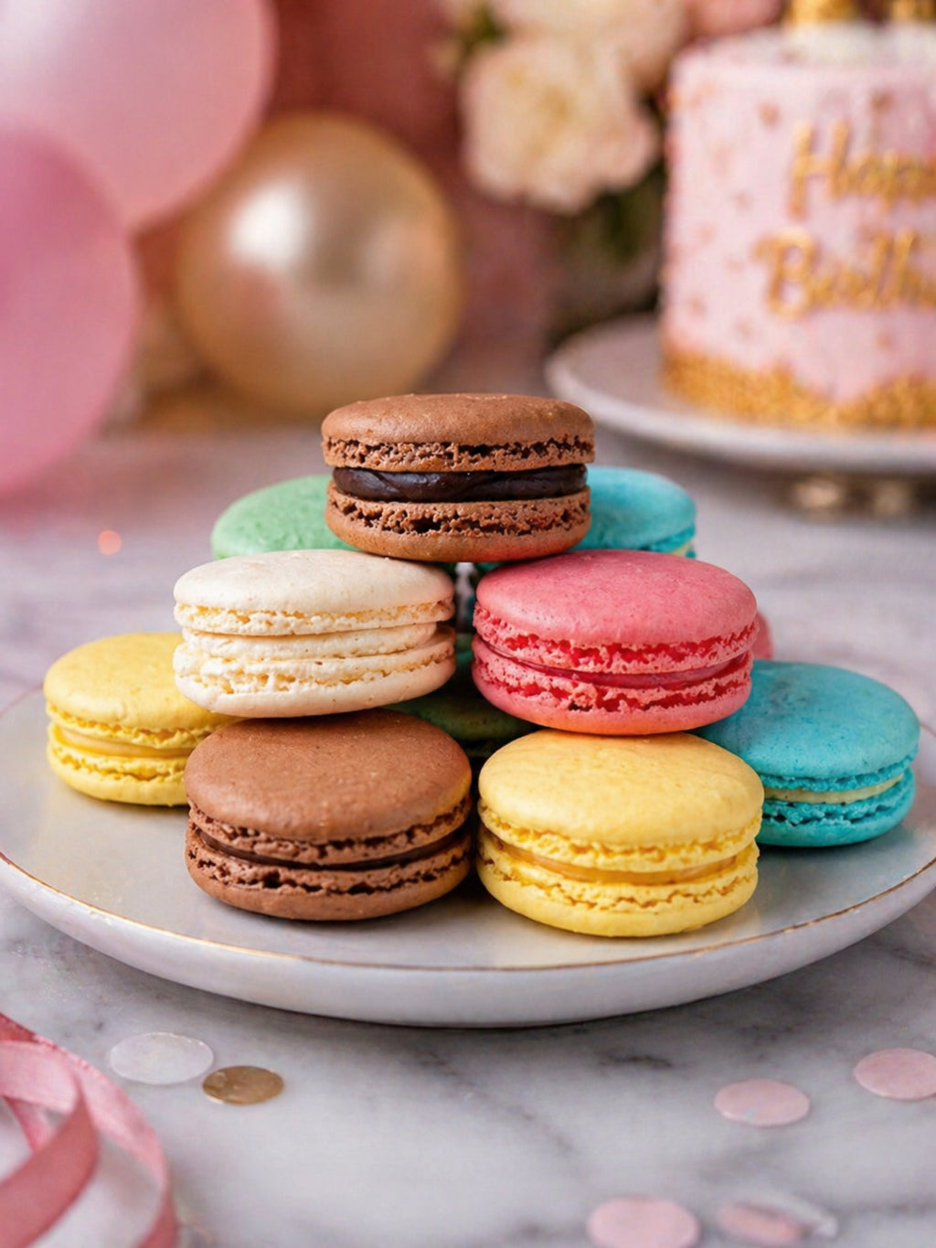 Happy Birthday Macarons