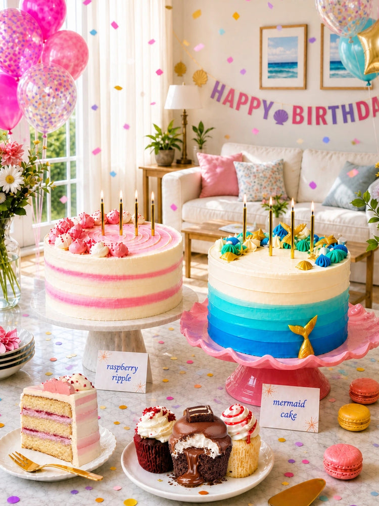 Birthday cakes mobile banner - It's Time To Party (optimised)