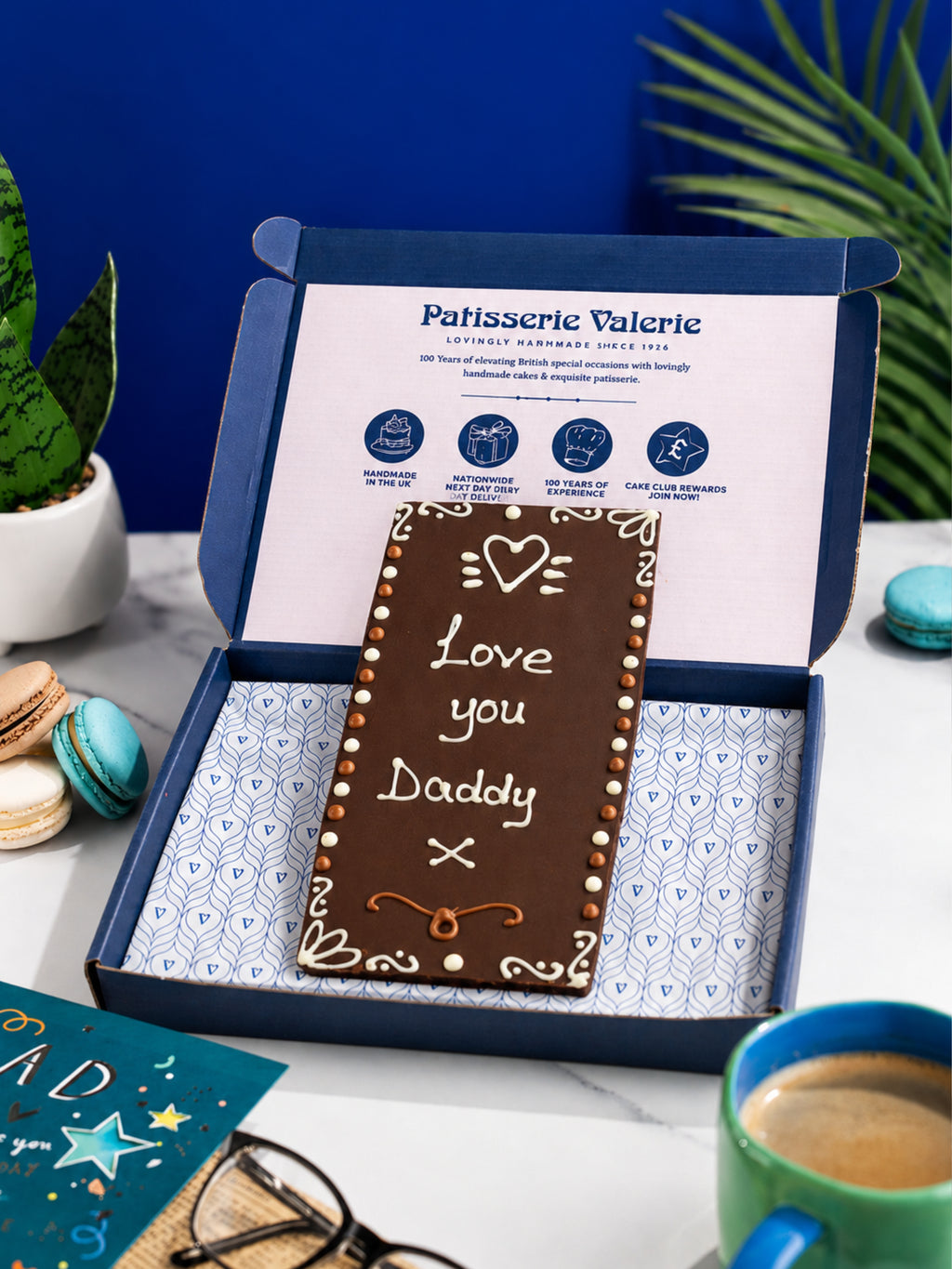 Love You Daddy Chocolate Slab Gift Bar
