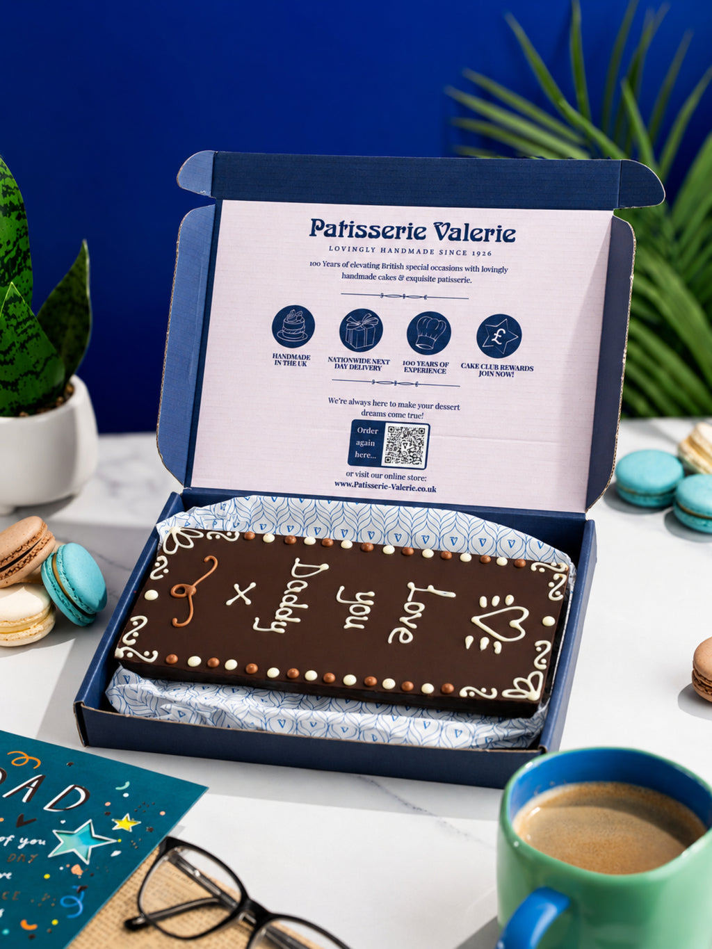 Love You Daddy Chocolate Slab Gift Bar