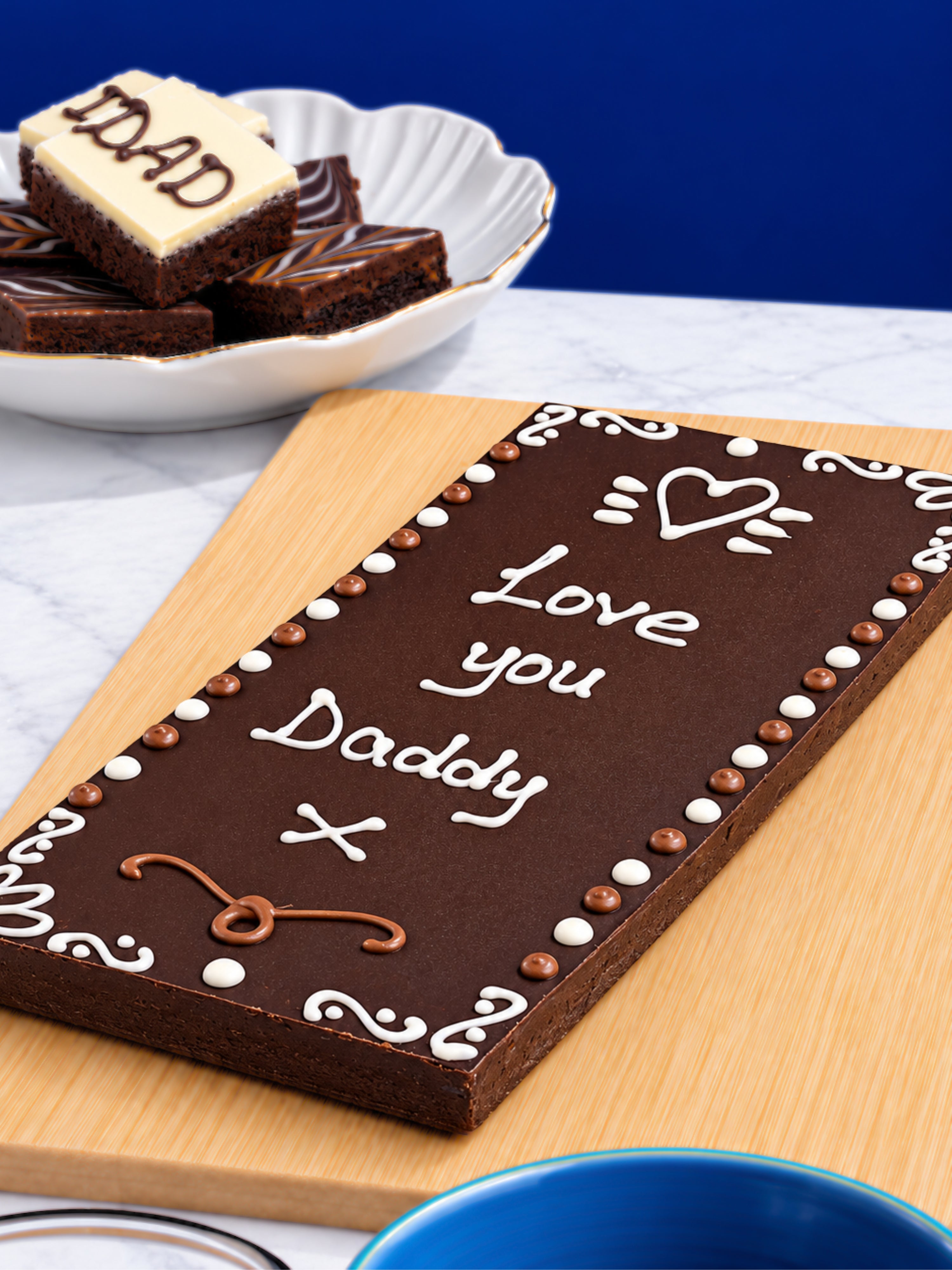 Love You Daddy Chocolate Slab Gift Bar
