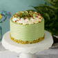 Patisserie Valerie's handmade Pistachio and Raspberry Delight Cake cake delivery 