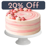 20% Off Treat Yourself Tuesday cake promotion