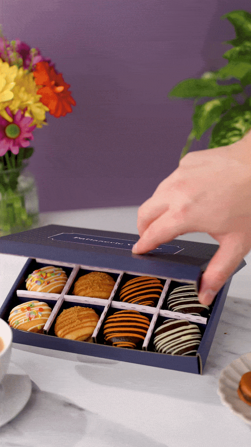 Patisserie Valerie's handmade Deluxe Whoopie Pie Treat Box cake delivery 
