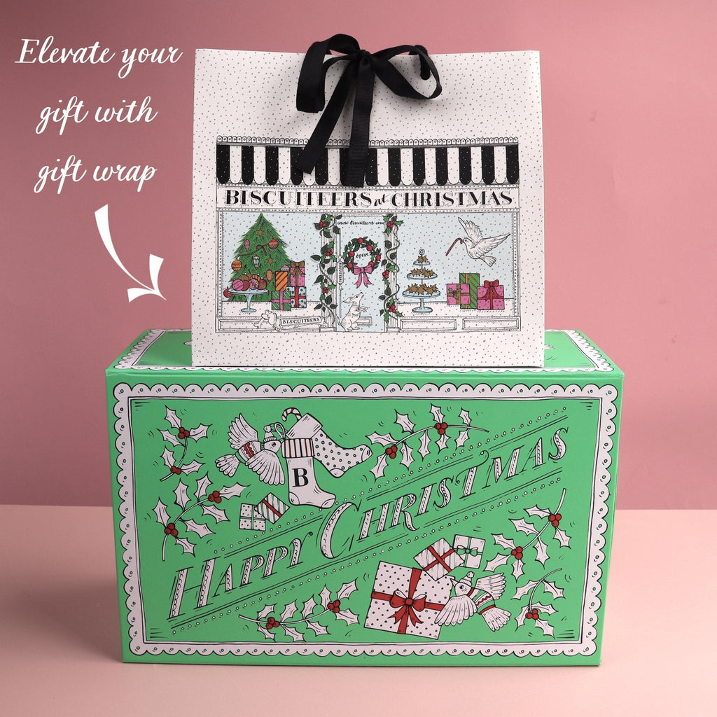 Biscuiteers Festive Dogs Letterbox Biscuits