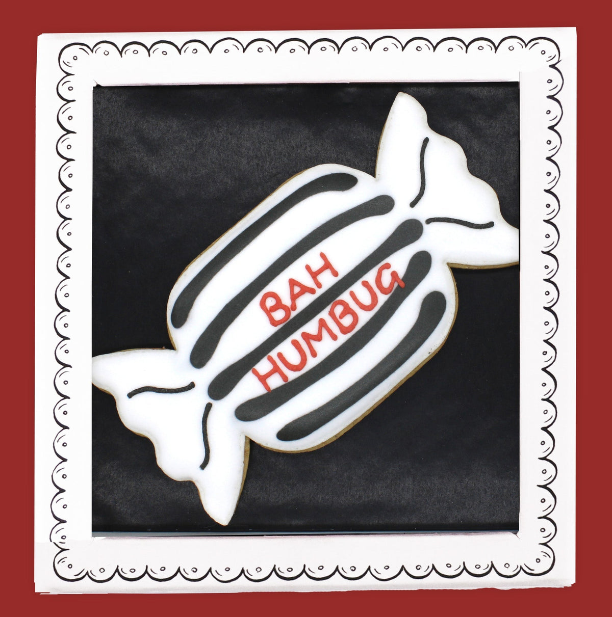 Bah Humbug! Letterbox Biscuit