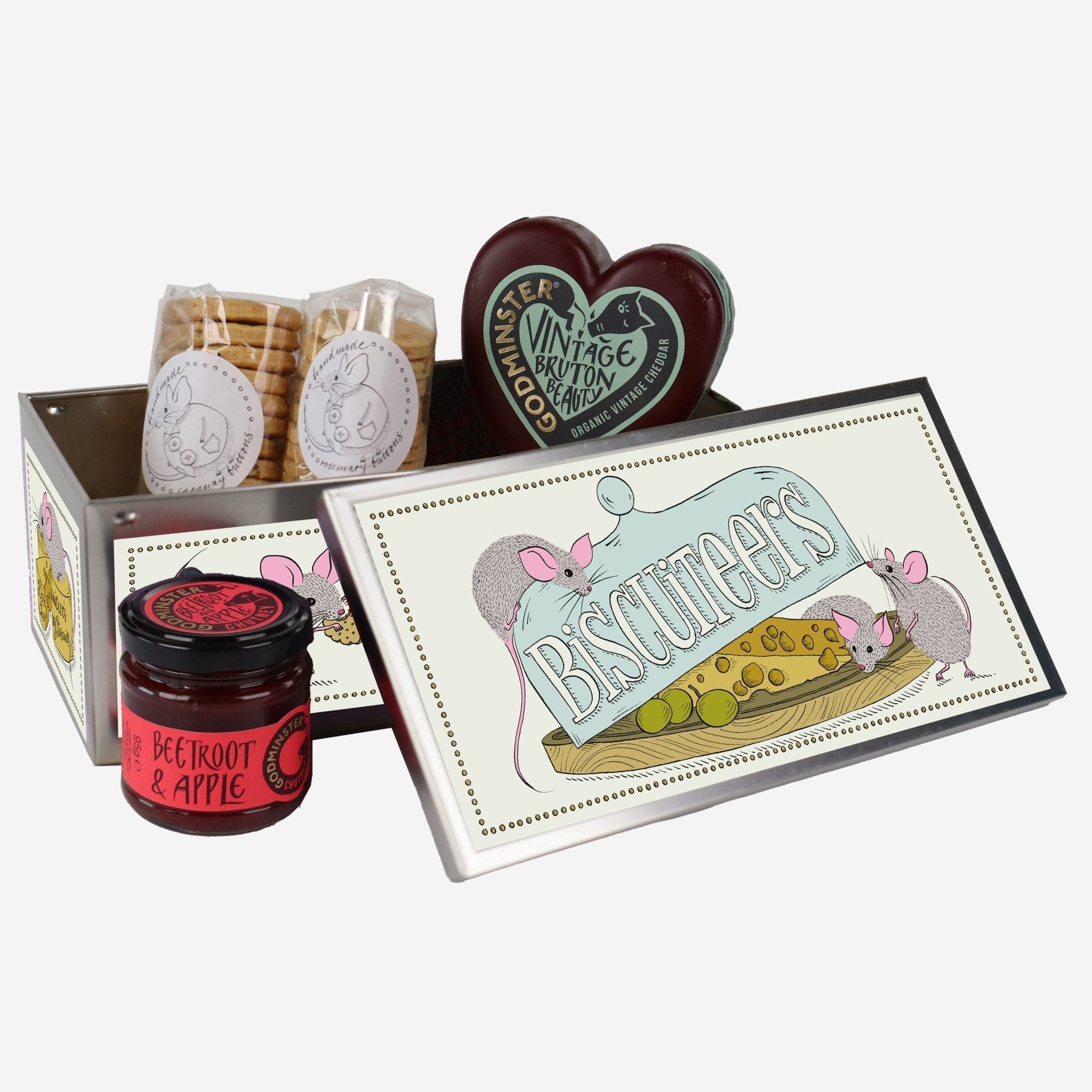 Bicuiteers Say Cheese Biscuit Tin
