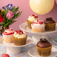 Birthday Cupcake Gift Box – 6 Assorted Luxury Cupcakes with Filled Centres - Patisserie Valerie