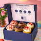 Birthday Cupcake Gift Box – 6 Assorted Luxury Cupcakes with Filled Centres - Patisserie Valerie