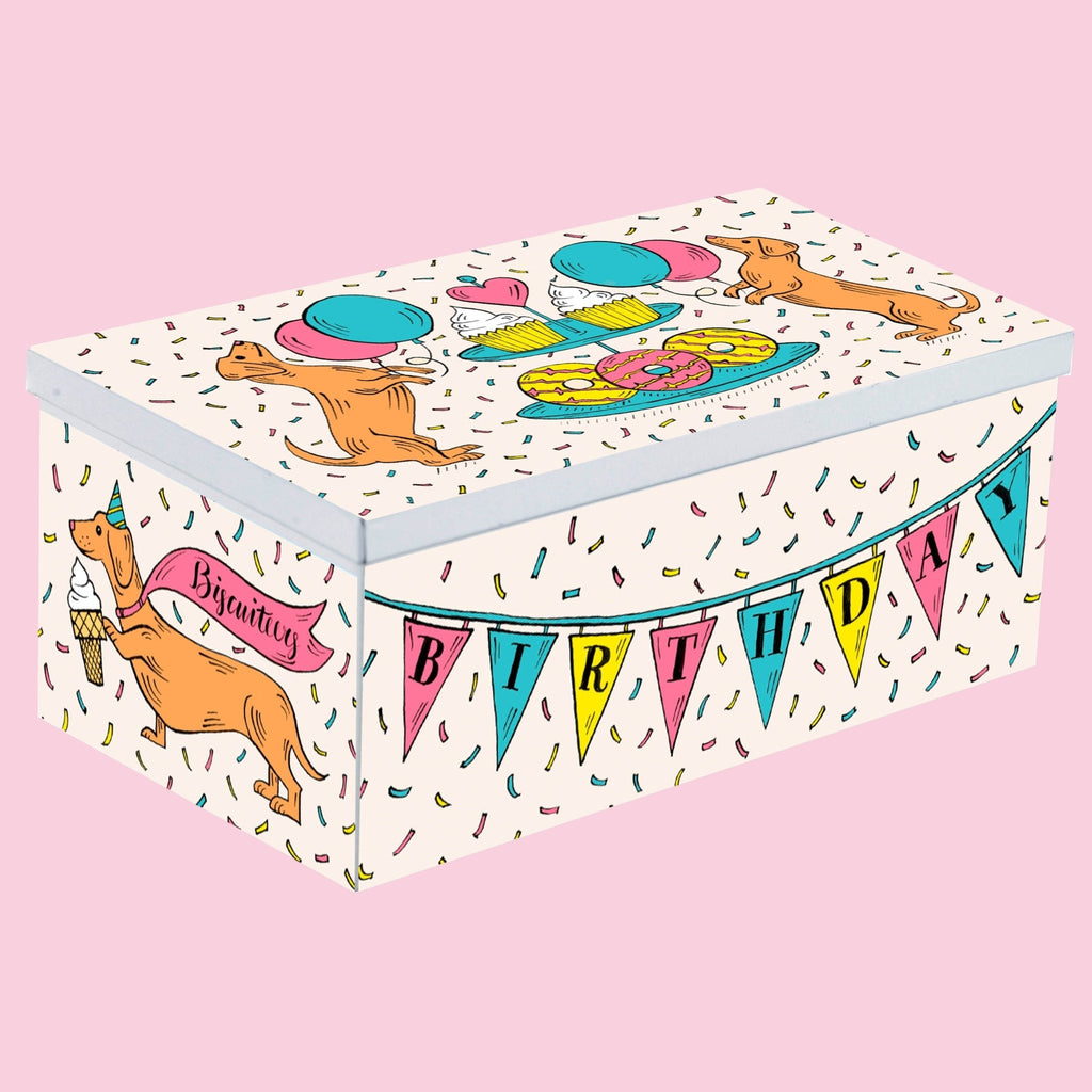 Biscuiteers Birthday Treats Biscuit Tin