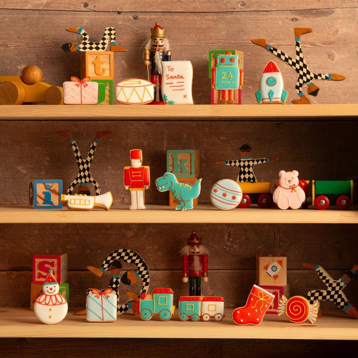 Biscuiteers Advent Luxe Biscuit Tin - Patisserie Valerie