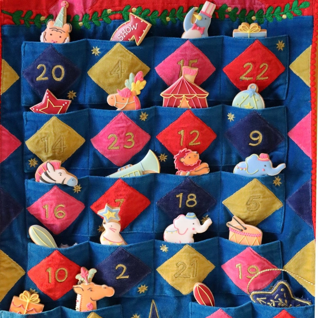 Biscuiteers Advent Luxe Biscuit Tin - Patisserie Valerie