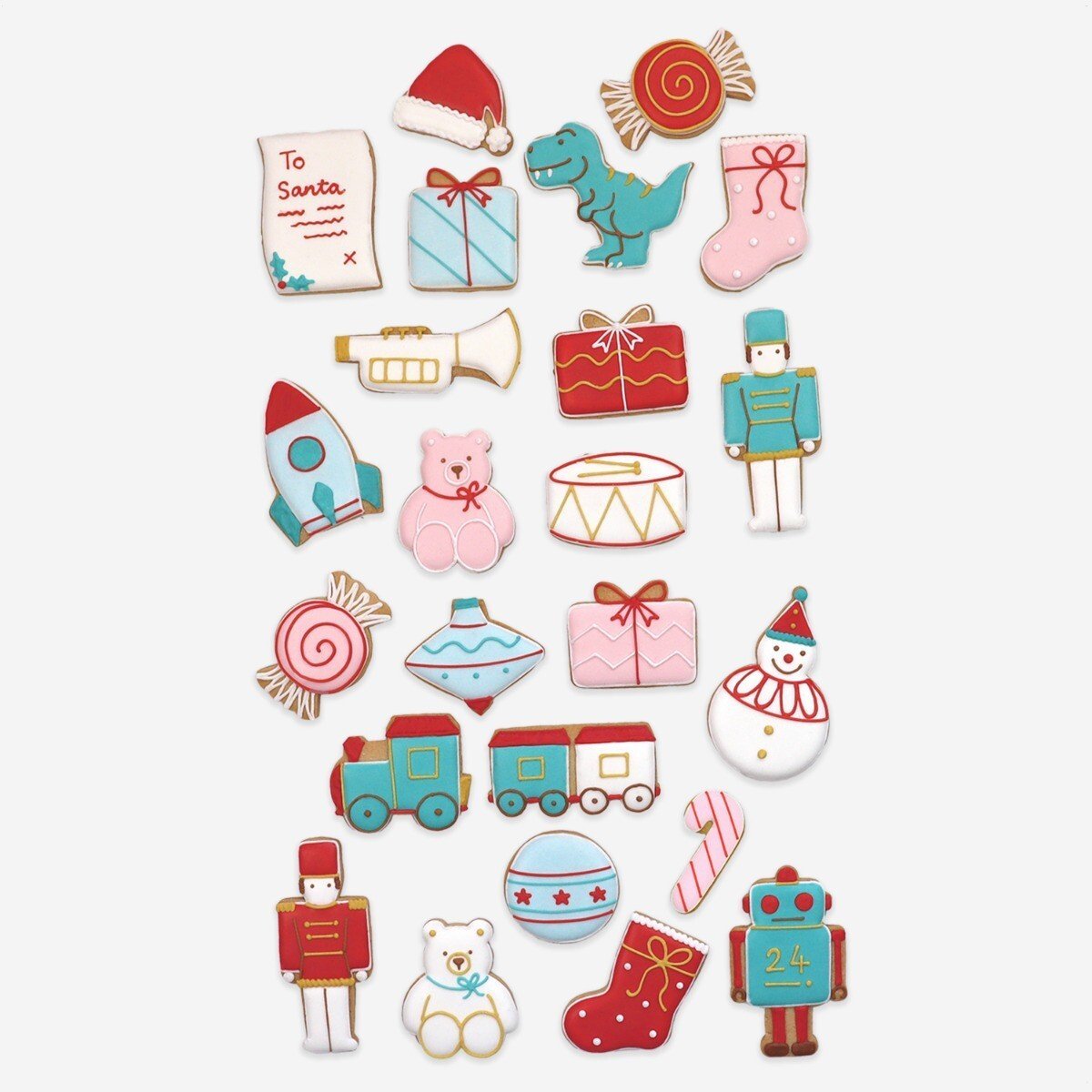 Biscuiteers Advent Luxe Biscuit Tin - Patisserie Valerie