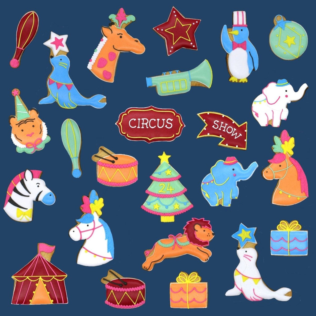 Biscuiteers Advent Luxe Biscuit Tin - Patisserie Valerie