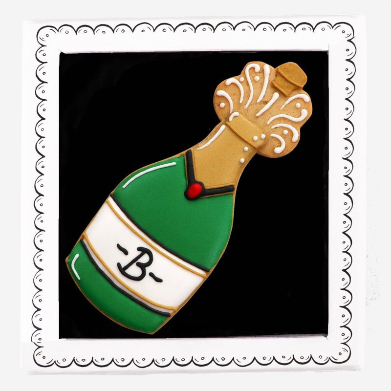 Biscuiteers Champagne Letterbox Biscuits - Patisserie Valerie