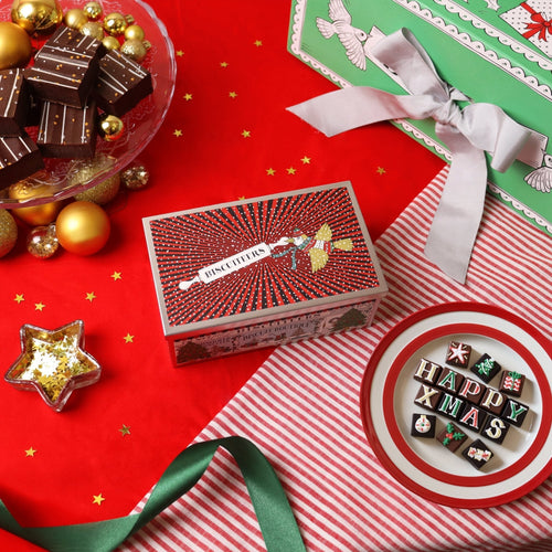 Biscuiteers Christmas Chocolate Hamper