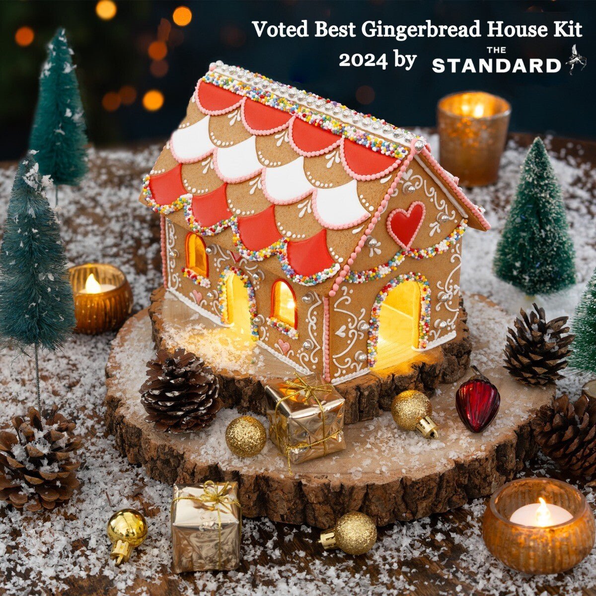 Biscuiteers DIY Gingerbread House Kit - Patisserie Valerie