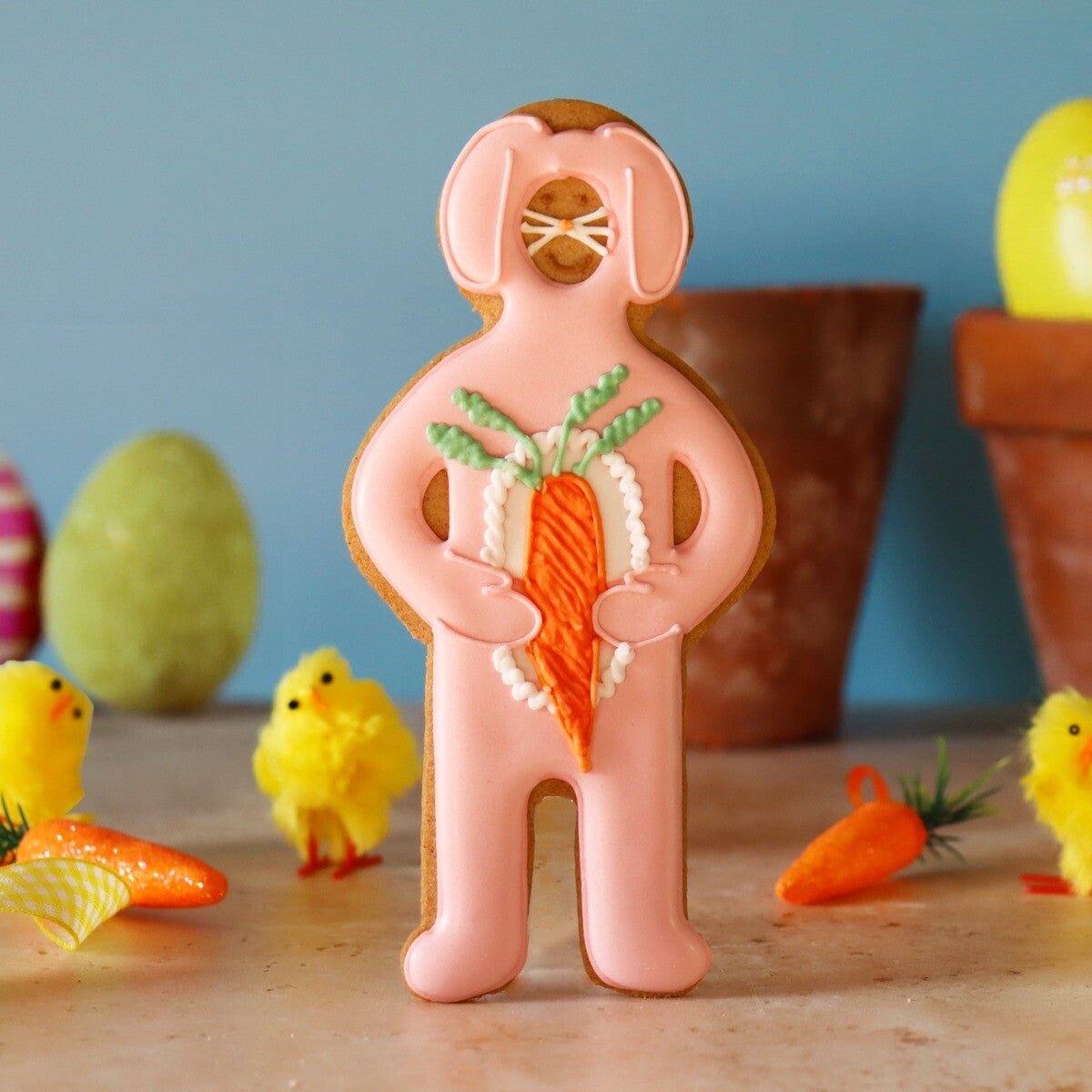 Biscuiteers Easter Bunny Jolly Ginger - Patisserie Valerie