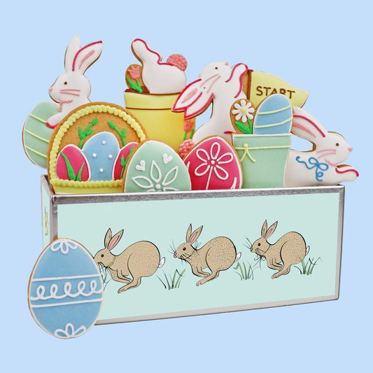 Biscuiteers Easter Egg Hunt Biscuit Tin