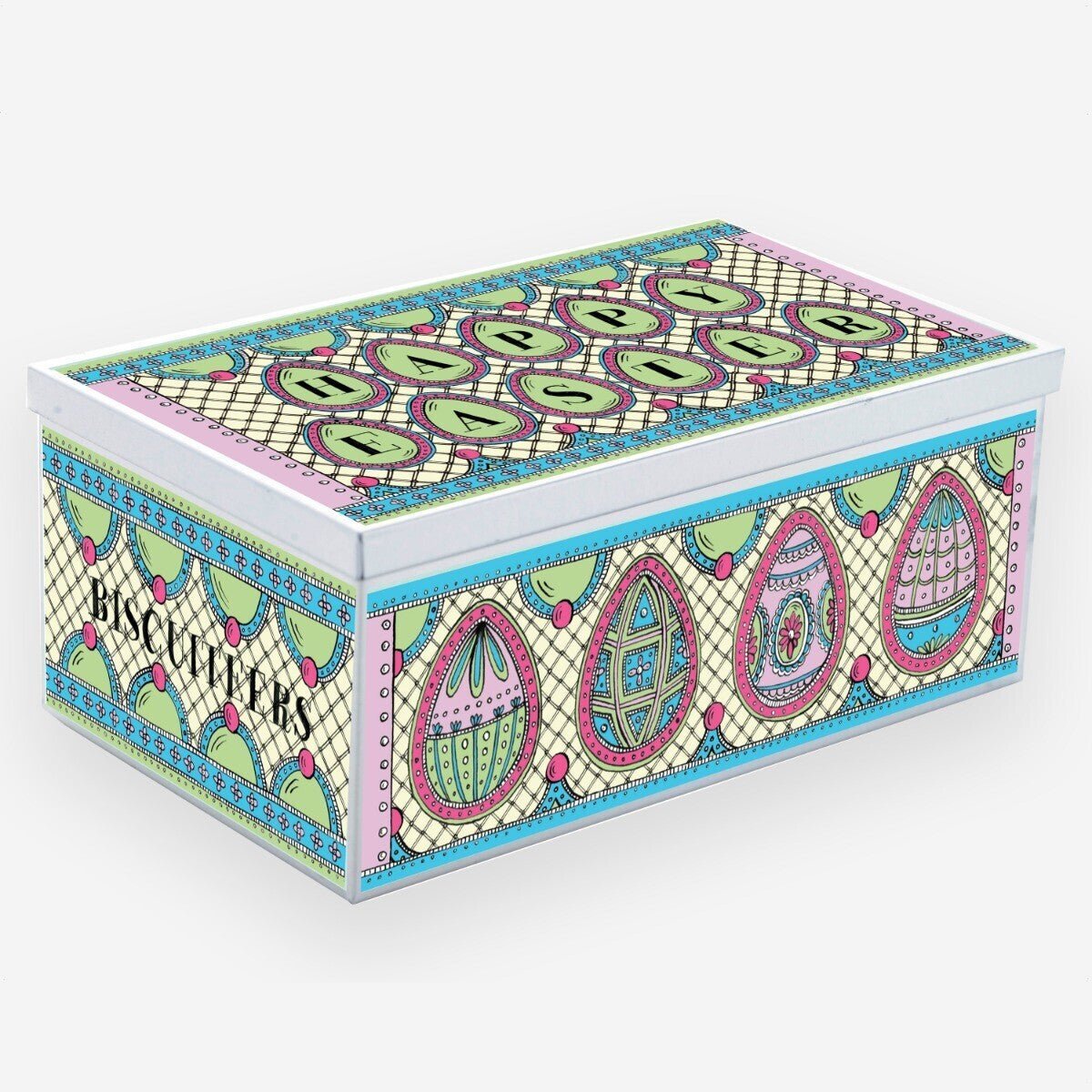 Biscuiteers Fabergé Eggs Biscuit Tin - Patisserie Valerie