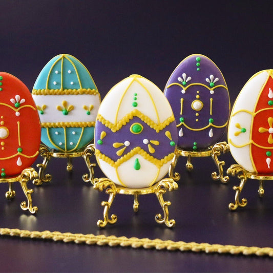 Biscuiteers Fabergé Eggs Biscuit Tin