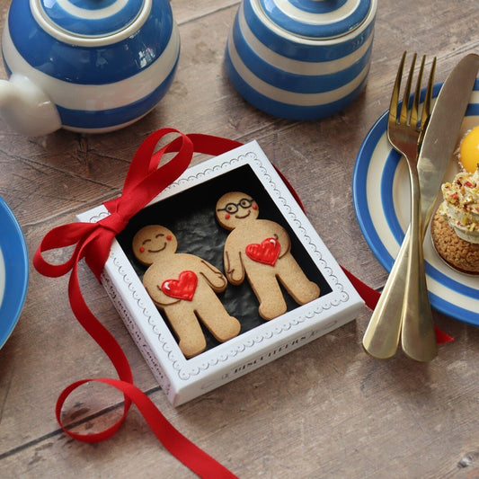 Biscuiteers Gingers In Love Letterbox Biscuits