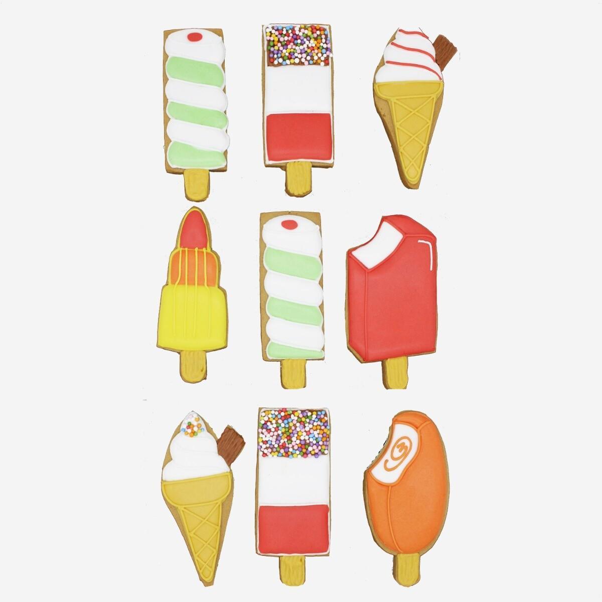 Biscuiteers Hand - Iced Ice Lollie Biscuits 160g - Patisserie Valerie