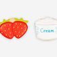 Patisserie Valerie's handmade Biscuiteers Hand-Iced Strawberries and Cream Letterbox Biscuits 15g cake delivery 