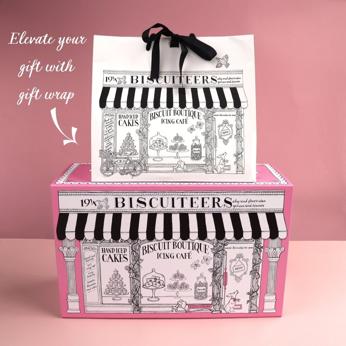 Biscuiteers Ice Lollies Letterbox Biscuits - Patisserie Valerie