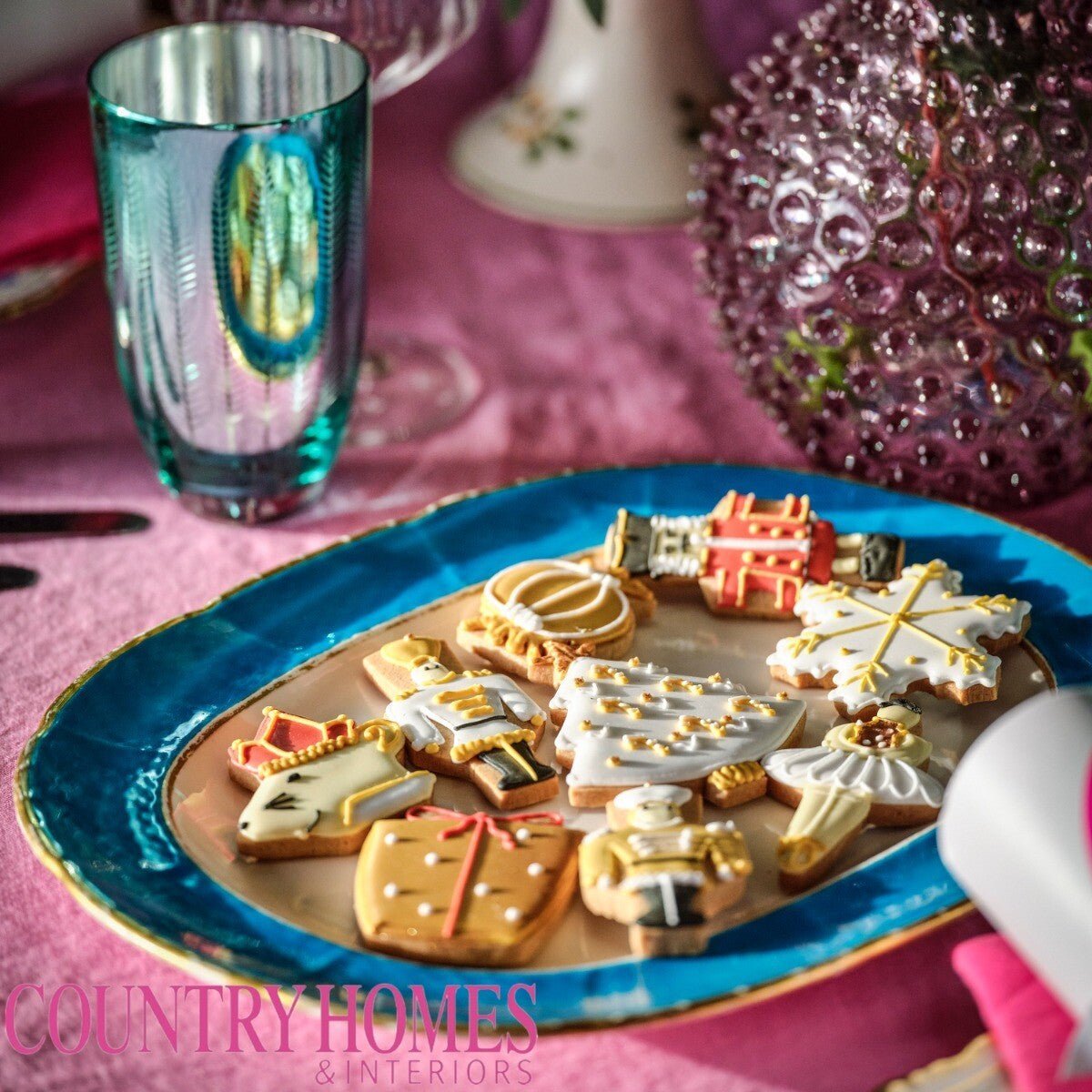 Biscuiteers Nutcracker Biscuit Tin - Patisserie Valerie