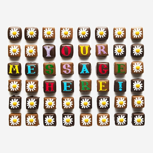 Biscuiteers Personalised Thank You Chocolate Bouquet Giant
