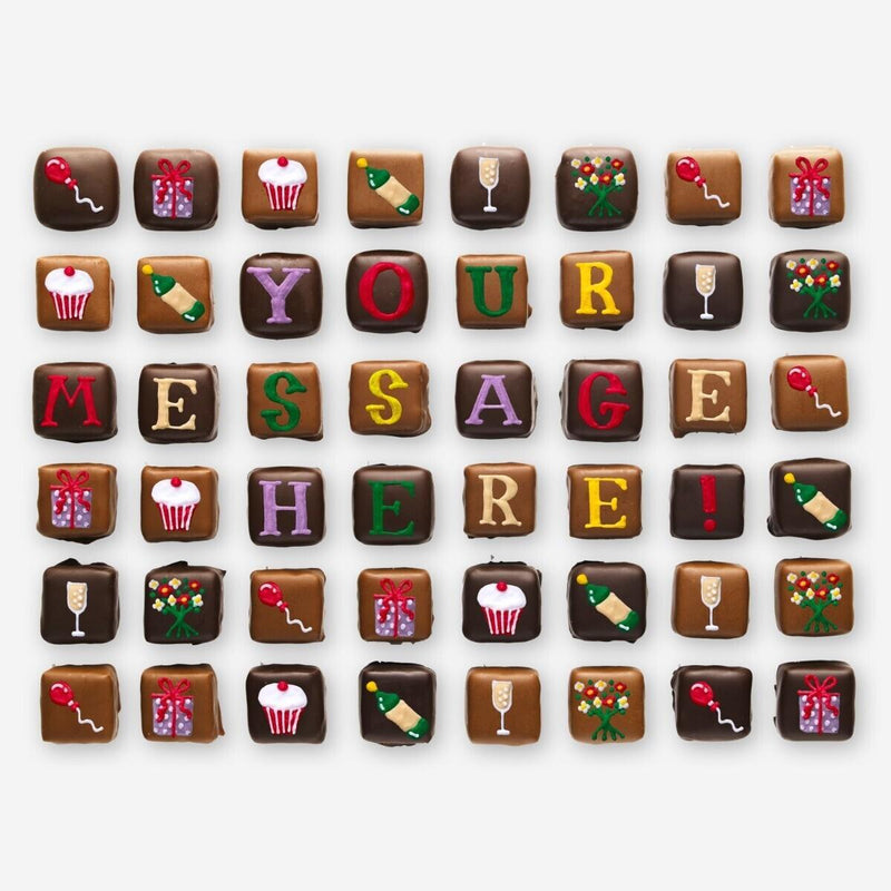 Biscuiteers Personalised Well Done Chocolate Bouquet Giant - Patisserie Valerie