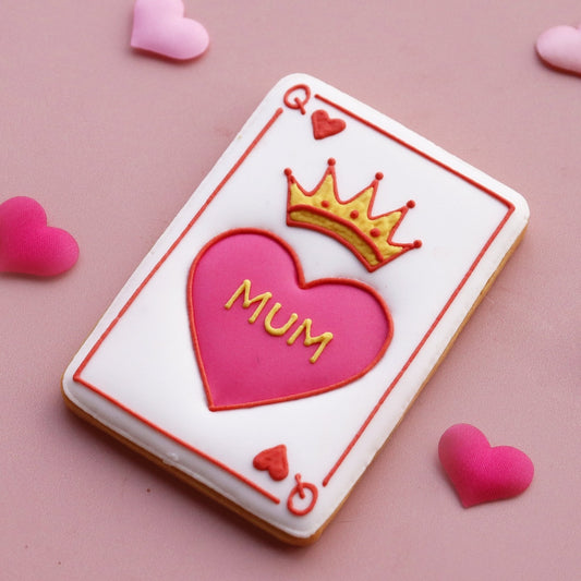 Biscuiteers Queen of Mum Letterbox Biscuit