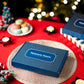 Patisserie Valerie's handmade Blue Salted Caramel & Vanilla Macarons Gift Box cake delivery 