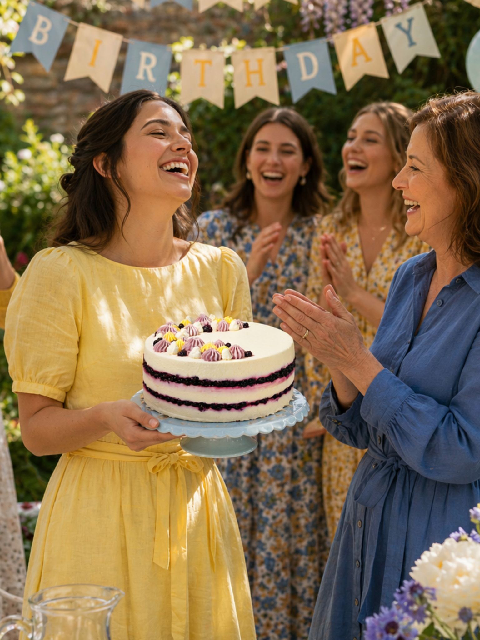 Lemon & Blueberry Dream Cake