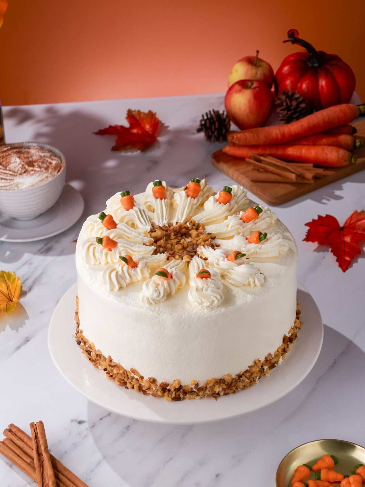 Carrot Cake - Patisserie Valerie