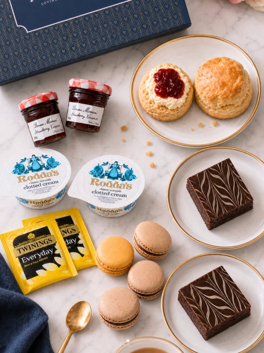 Chocolate Afternoon Tea Gift Box - Patisserie Valerie