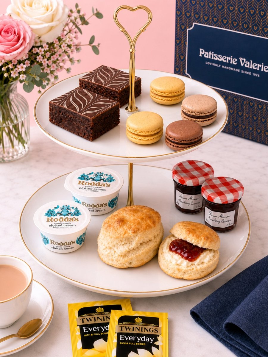 Chocolate Afternoon Tea Gift Box - Patisserie Valerie