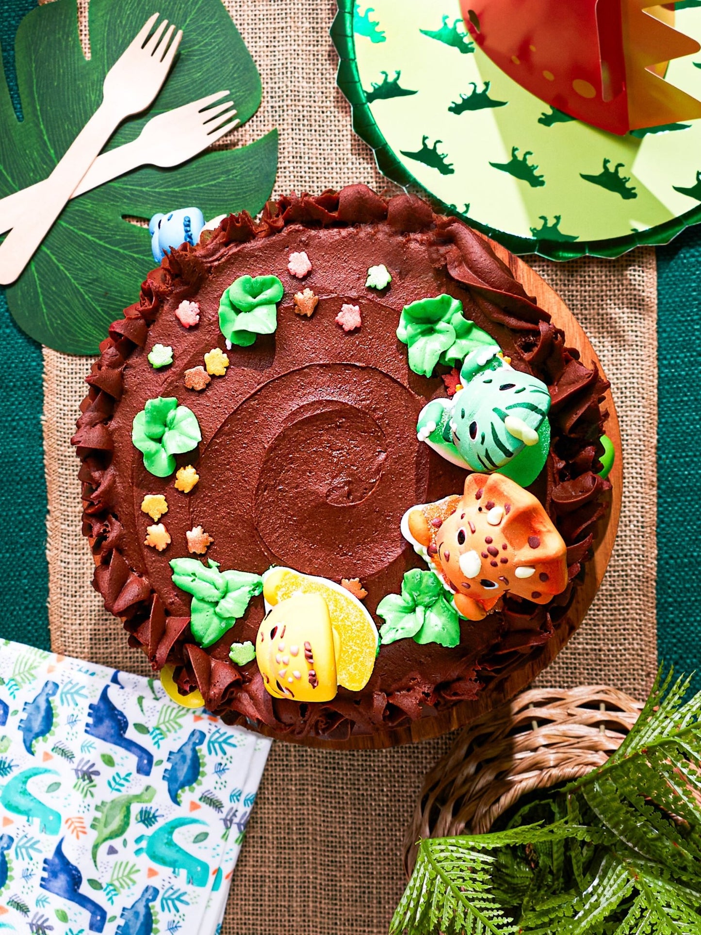 Chocolate Dinosaur Cake - Patisserie Valerie