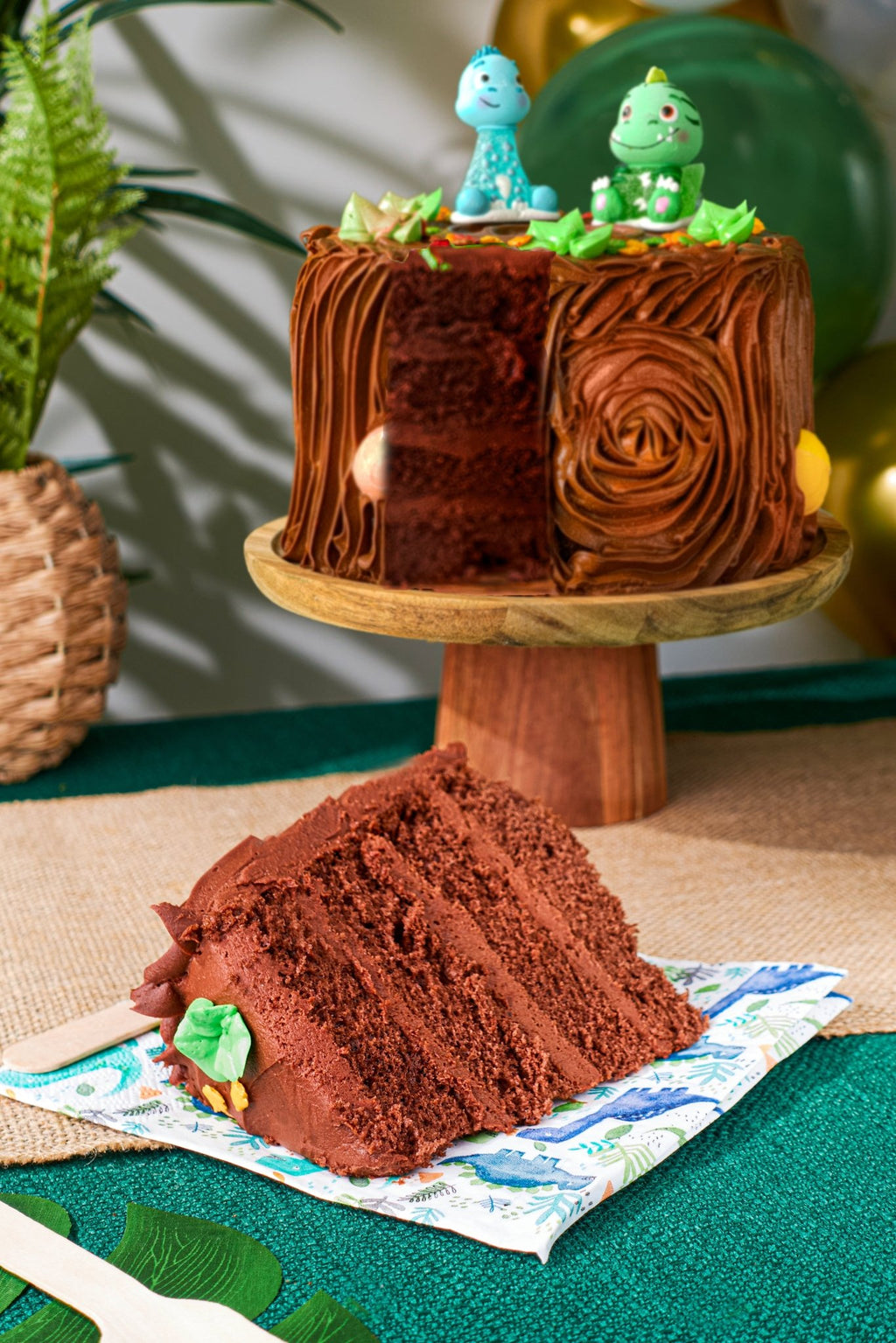 Patisserie Valerie's handmade Chocolate Dinosaur Cake cake delivery 