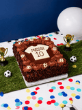 Chocolate Football Cake - Patisserie Valerie