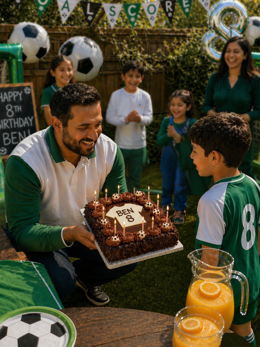 Chocolate Football Cake - Patisserie Valerie