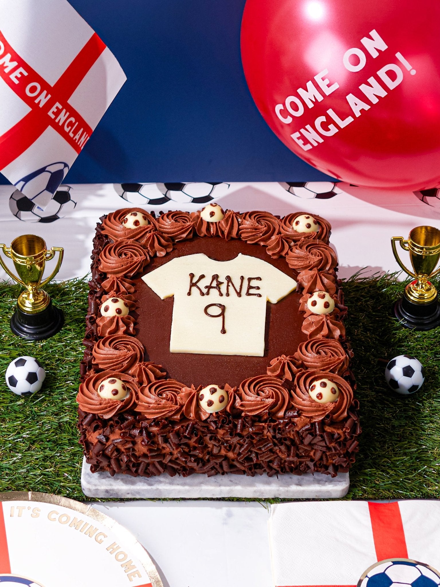 Chocolate Football Cake - Patisserie Valerie
