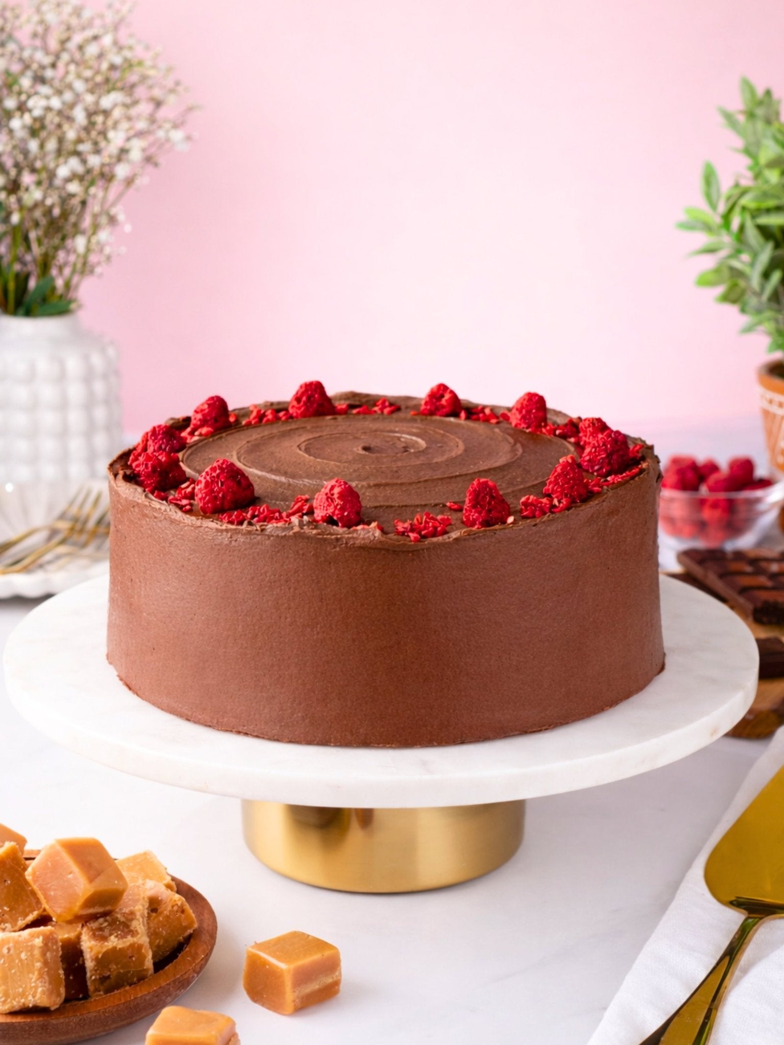 Chocolate Fudge Cake (Ve) - Patisserie Valerie